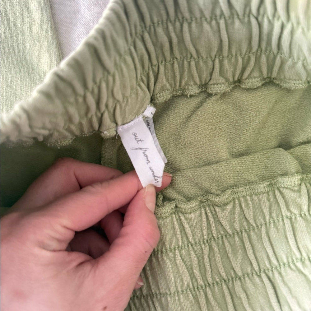 Out From Under Sage Green Sweatpants Small Petite - Picture 4 of 5